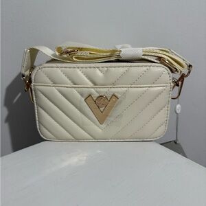 Valentino Orlandi Quilted Crossbody Camera Bag *NWT*